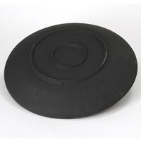 スパイス Wow!クールアフリカン ホワイトリップルライン ラウンドプレート グレー CPGH1310D 1個（直送品）