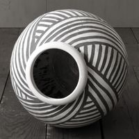 スパイス Wow!クールアフリカン ジオメトリックライン ポット CPGH2070 1個（直送品）