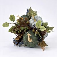 スパイス ハロウィン ブリキポットアレンジ パンプキン XHHK3910 1個（直送品）