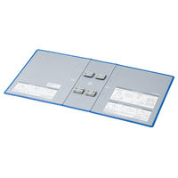 チューブファイル<エコツインR>用替表紙 フーRT6100B用 フ-RH6100B　5冊（直送品）