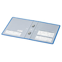 チューブファイル<エコツインR>用替表紙 B5縦 フーRT641B用 フ-RH641B　10冊（直送品）