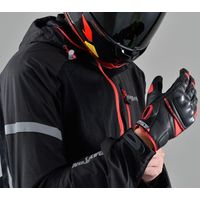 デイトナ HBG-036 ALLスポーツショートグローブ ブラック/レッド XLサイズ 15829 1双