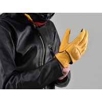 デイトナ HBG-046 内縫いガンカットプロテクトショート キャメル Lサイズ 16874 1双（直送品）