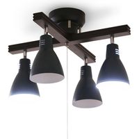 アイリスオーヤマ 4灯シーリングライト クロスタイプ CL-4E26CW-A 1台（直送品）