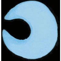 銀鳥産業 工作 紙粘土 紙ねんど かみねんど 光る 蓄光かみねんど ブルー 283-136 1個