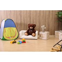 不二貿易 ぬいぐるみ ベア ビター 幅480×奥行370×高さ600mm ダークブラウン 19502（直送品）