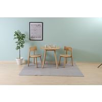 不二貿易 洗えるラグ ライトグレイ 1400×2000mm ライトグレー 37511（直送品）