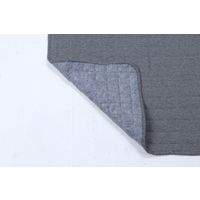 不二貿易 キルトラグ グレー 1300×1850mm グレー 37534（直送品）