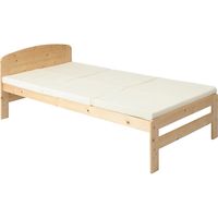 不二貿易 低反発三折れマットレス シングル 幅1000×奥行2000×高さ40mm 82888（直送品）