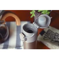 前畑 ワンタッチミニボトル 140ml シルバー 52534 1セット(2本)（直送品）