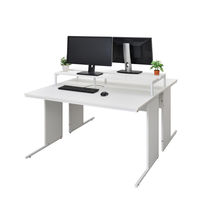 アール・エフ・ヤマカワ 対面式机上台 W950 ホワイト 1台