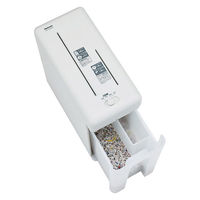 ナカバヤシ パーソナルシュレッダー ノイズレス スリム ライトグレー マイクロクロスカット NSE-NLM02LG