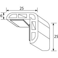 OMSORG(オムソリ) コーナー君DX ベージュ 25×1m 清水 10パック（直送品）