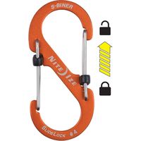 Nite Ize NI04186 エスビナー スライドアルミ #4 オレンジ 1個（直送品）