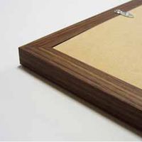 やまもく 手ぬぐい額 ブラウン 2000006 1台