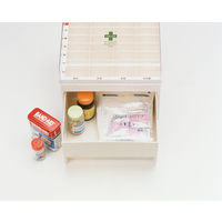 シンコハンガー くすり整理ストックケース アイボリー 1個