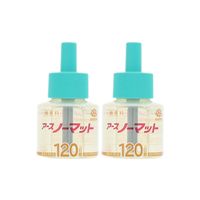 蚊 駆除 蚊取り器 アースノーマット 取替えボトル 120日用 無香料 液体 詰め替え用 殺虫剤 室内  1セット（2本入×5箱） アース製薬