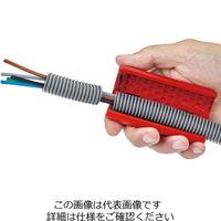 KNIPEX 9022ー02SB コルゲートパイプカッターストリッパーツキ 1個（直送品）