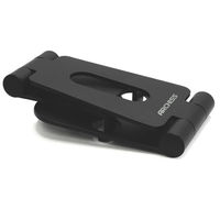 スマホスタンド 折りたたみ/～10インチまで対応/DOUBLE SWING-STAND/ブラック AS-WSBM-BK 1個 アーキサイト