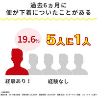 便モレ用パッド ライフリー さわやかパッド 軽い便モレ用 1パック（17枚入） ユニ・チャーム