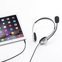 ヘッドセット 4極ミニプラグ接続/マイク搭載/1.3m/タブレット用ヘッドセット MM-HS526TAB 1個 サンワサプライ（直送品）