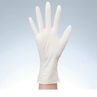 【使いきりニトリル手袋】 ファーストレイト ニトリルグローブ 3NW 粉なし ホワイト S 1箱（100枚入）