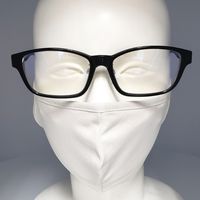 ミックオプチカル オールクリアマスク　MASK 110-L　PGY　10枚セット MASK 110-M PGY_10P 1袋（10枚入り）（直送品）