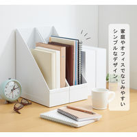 セキセイ ボックスファイル PP製 A4タテ オフホワイト 10個SSS-1677-71