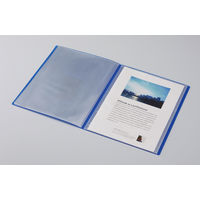 コクヨ クリヤーブック〈ノビータ〉（固定式）  A4タテ 40ポケット 黄　イエロー ラ-NV40Y　10冊