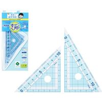 レイメイ藤井 先生おすすめ三角定規 小 APJ212 1セット(1個×10)
