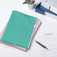 ヒサゴ 抗菌トリック!クリアフォルダ A4 グリーン OP2461 1袋(10枚入)