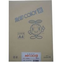 リンテック 色画用紙R A4 50枚 しらちゃ _ 1包（直送品）