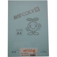 リンテック 色画用紙R A4 50枚 ライトブル _ 1包（直送品）