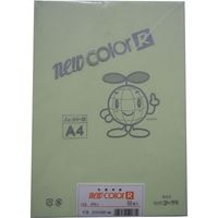 リンテック 色画用紙R A4 50枚 メロン _ 1包（直送品）
