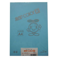 リンテック 色画用紙R A4 50枚 みずいろ _ 1包（直送品）