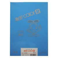リンテック 色画用紙R A4 50枚 うすあお _ 1包（直送品）