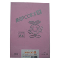 リンテック 色画用紙R A4 50枚 ときいろ _ 1包（直送品）