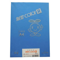 リンテック 色画用紙R A4 50枚 あお _ 1包（直送品）