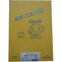 リンテック 色画用紙R A4 50枚 みかん _ 1包（直送品）