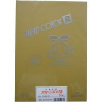 リンテック 色画用紙R A4 50枚 くちばいろ _ 1包（直送品）