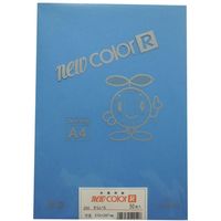リンテック 色画用紙R A4 50枚 そらいろ _ 1包（直送品）
