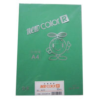 リンテック 色画用紙R A4 50枚 みどり _ 1包（直送品）