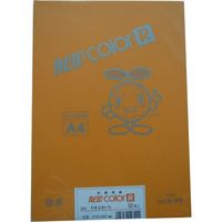 リンテック 色画用紙R A4 50枚 やまぶき _ 1包（直送品）