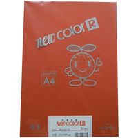 リンテック 色画用紙R A4 50枚 あかねいろ _ 1包（直送品）