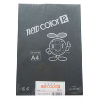 リンテック 色画用紙R A4 50枚 くろ _ 1包（直送品）