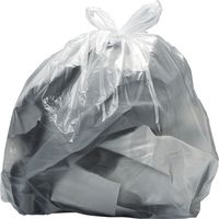 とって付ごみ袋 CG121 半透明 120L 10枚 CG-121 1パック 日本技研工業（直送品）