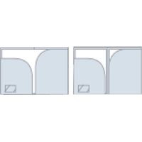 プラス 2WAYホルダーFL-116CH A4/A3 レッド10冊　1パック（直送品）