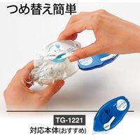 プラス ノリノプロ しっかり貼れる 交換 10個 TG-1221 1箱（直送品）