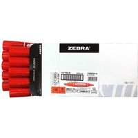 ゼブラ ハイマッキーケア詰替タイプ YYT5R 赤 10本 YYT5-R 1セット（直送品）