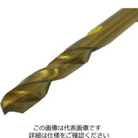 アークランズ GREATTOOL 鉄工用ミドルタイプチタンドリル 4.5mm 3本入り GTMDー45 1セット(15本:3本×5パック)（直送品）